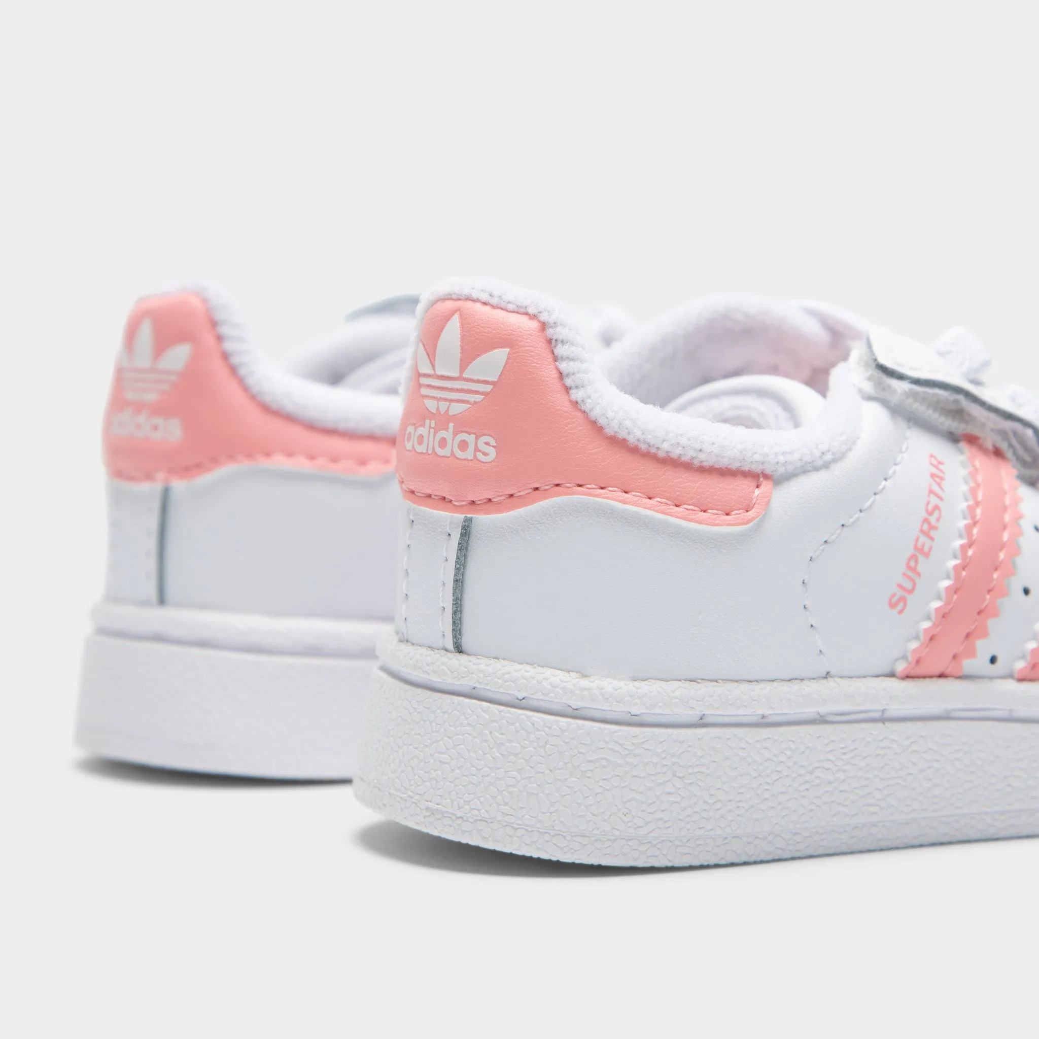 Superior Durability adidas Infants' Superstar II White / Pink