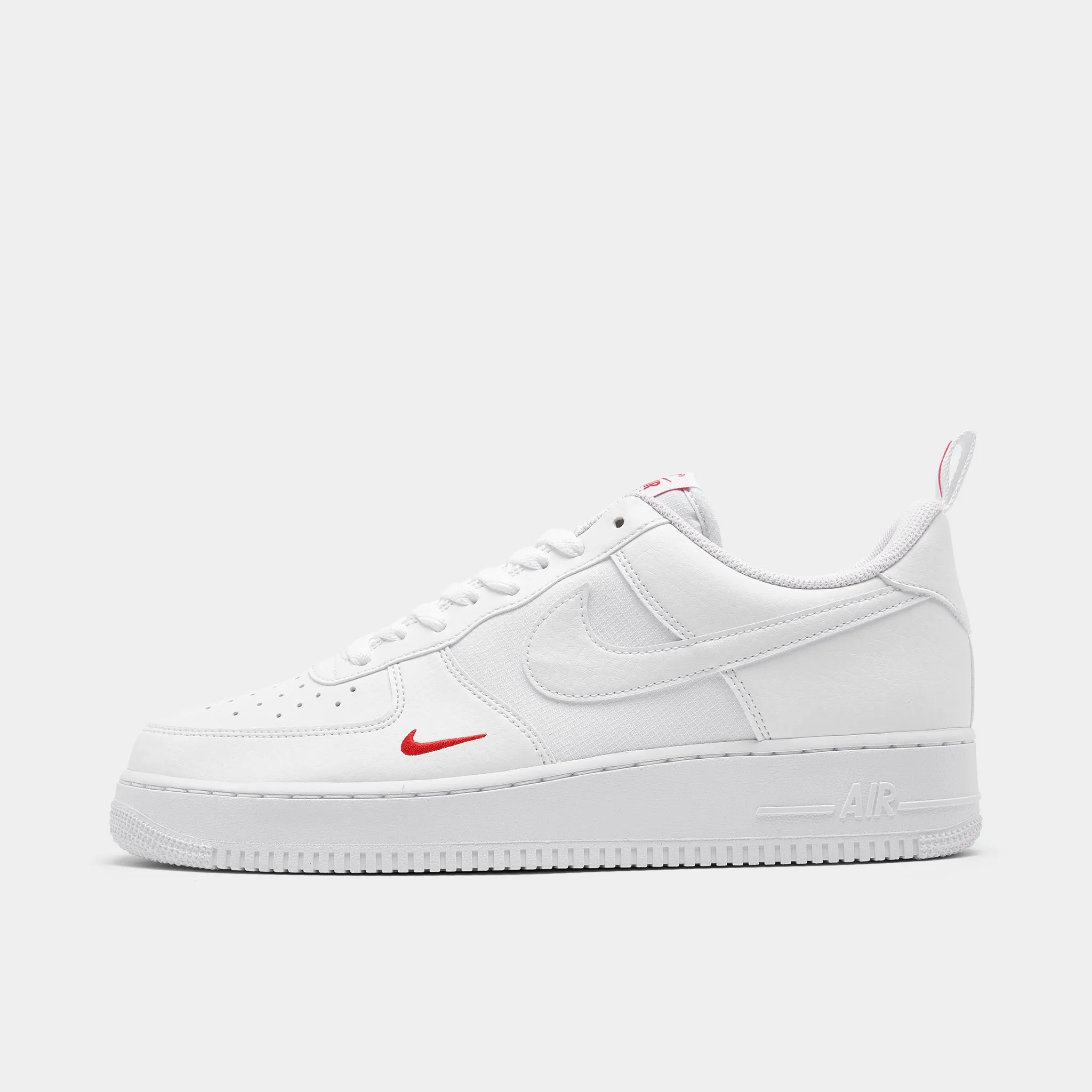 Nike Air Force 1 '07 White / White - University Red High Energy Return Midsole