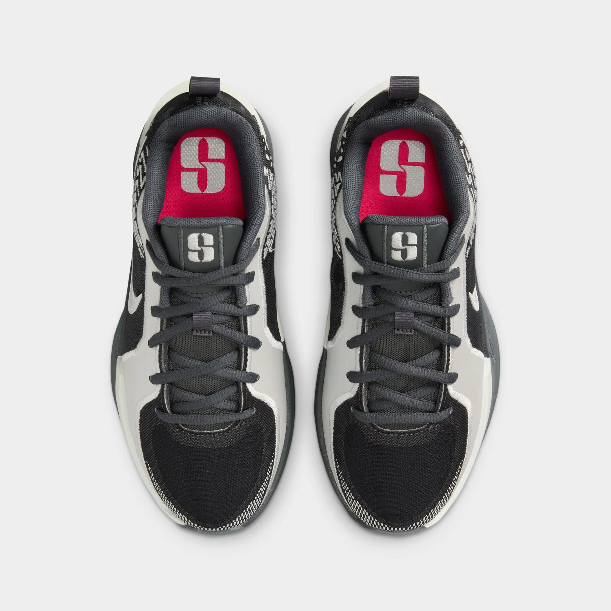 Nike Sabrina 2 GS Iron Grey / Sail - Hot Punch Lightweight Foam Design Foot Strike Control