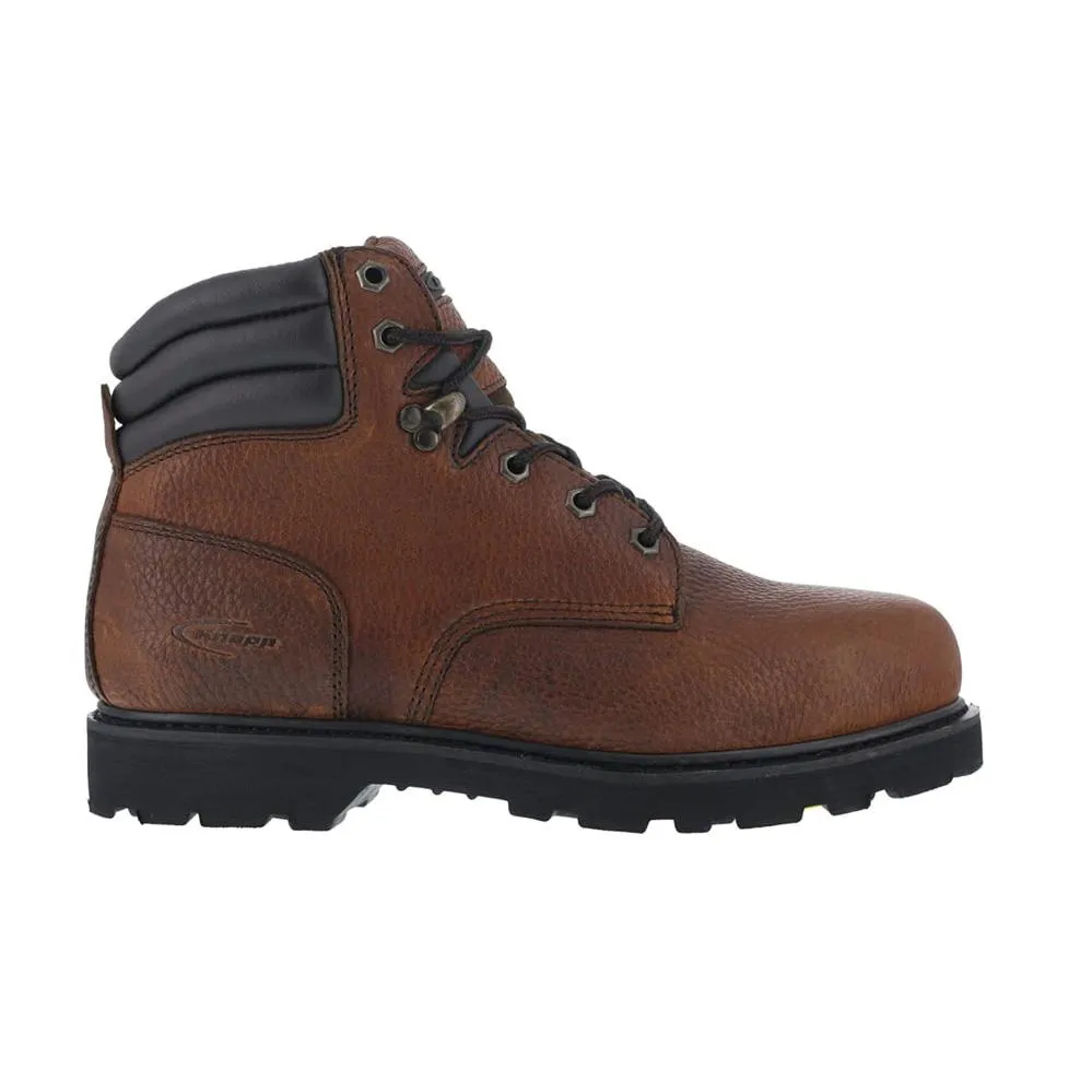 Knapp Men's K5020 Backhoe Steel Toe Boot Brown Hunting Trip