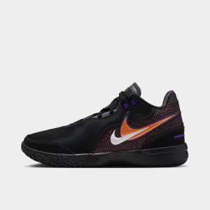 Nike Zoom LeBron Nxxt Gen Ampd DT Black / White - Field Purple Zipper Design velcro