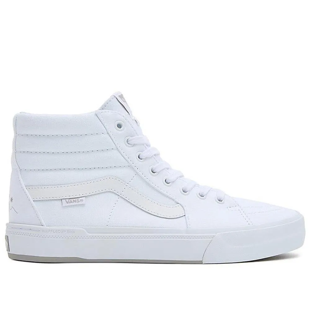 Reinforced Seams Sturdy Construction Vans BMX Sk8-Hi X Perris Benegas - White