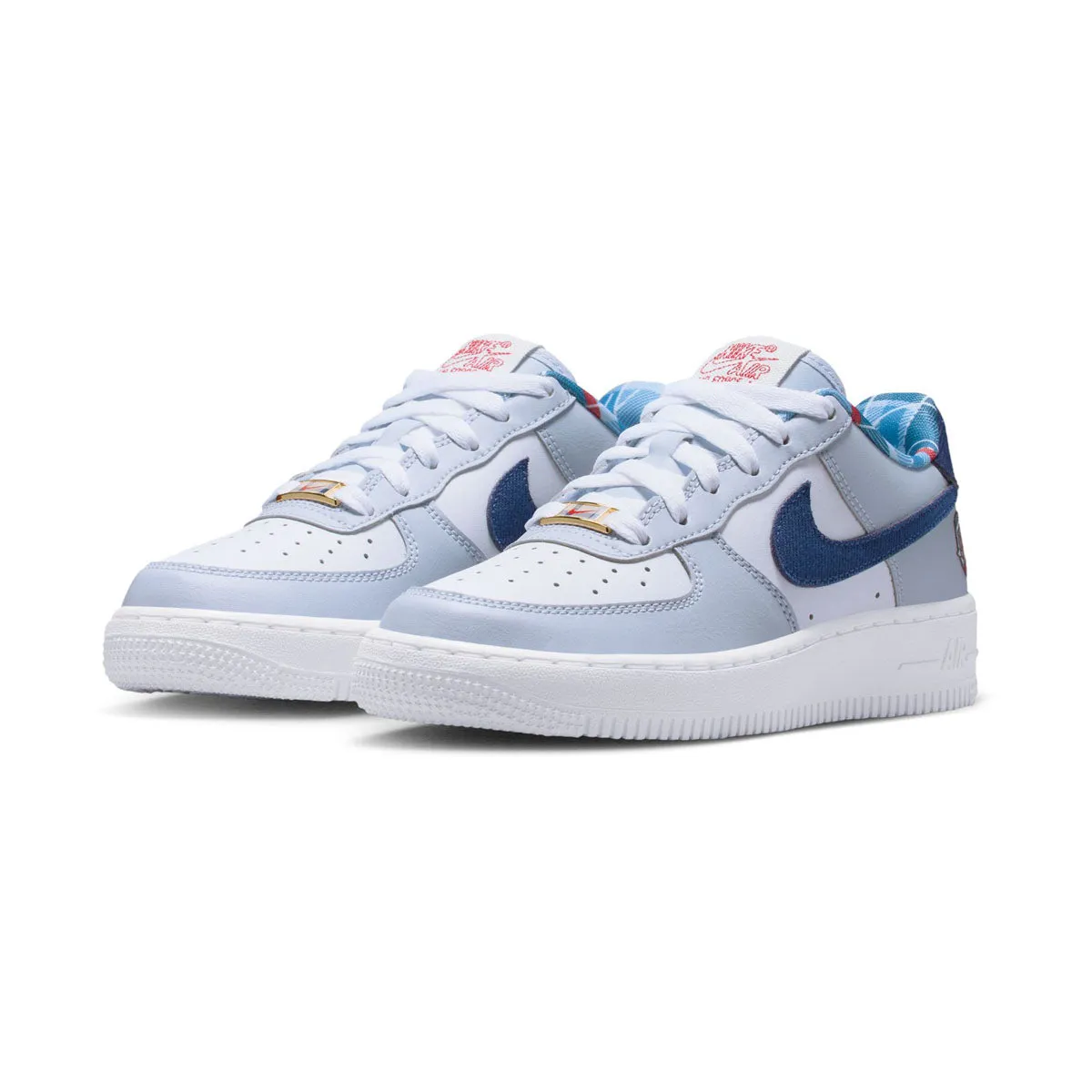 Durable Build Nike Air Force 1 LV8 'Just Do It' Big Kids' Shoes