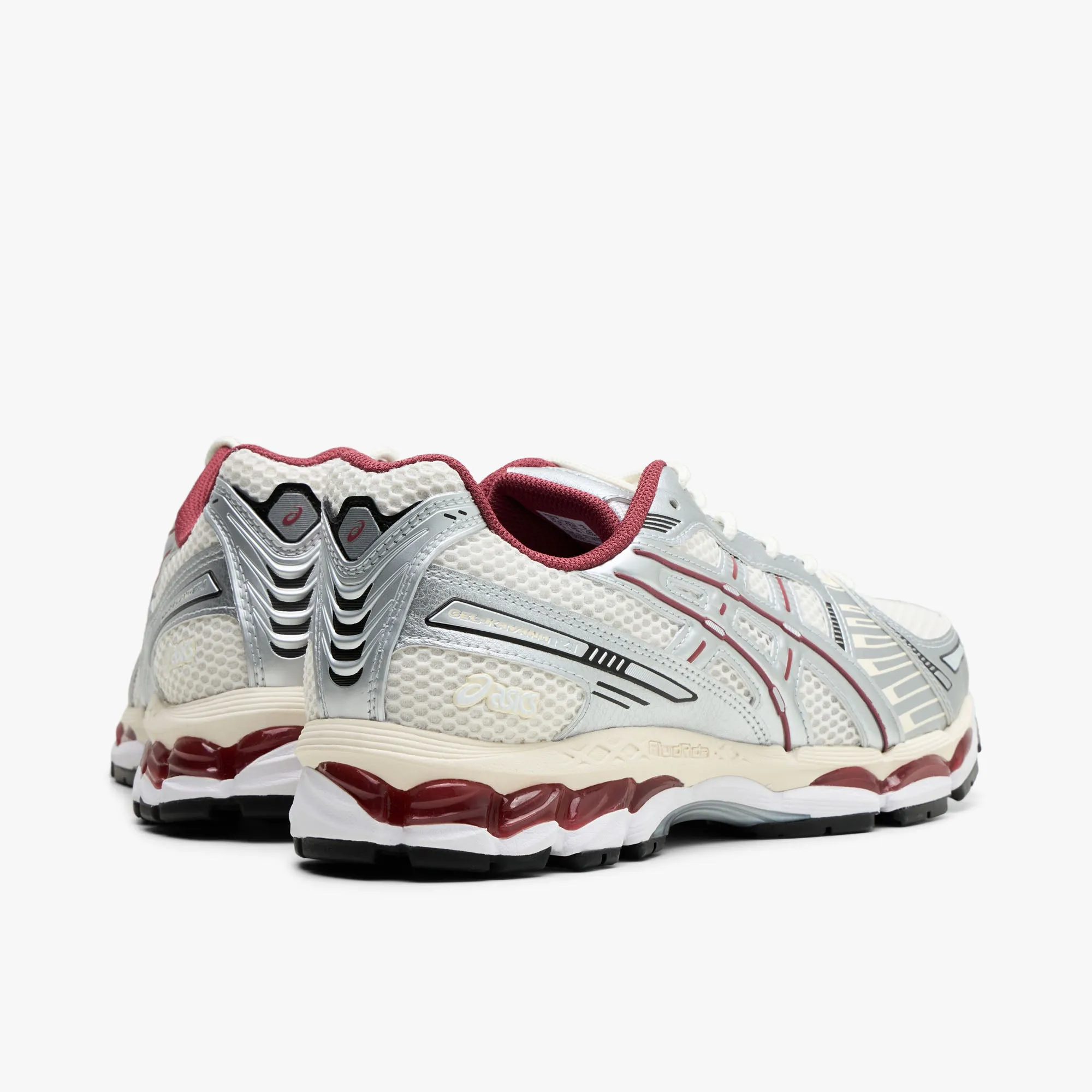 studded shoes bowling shoes Asics Gel-Kayano 12.1 Cream / Pure Silver