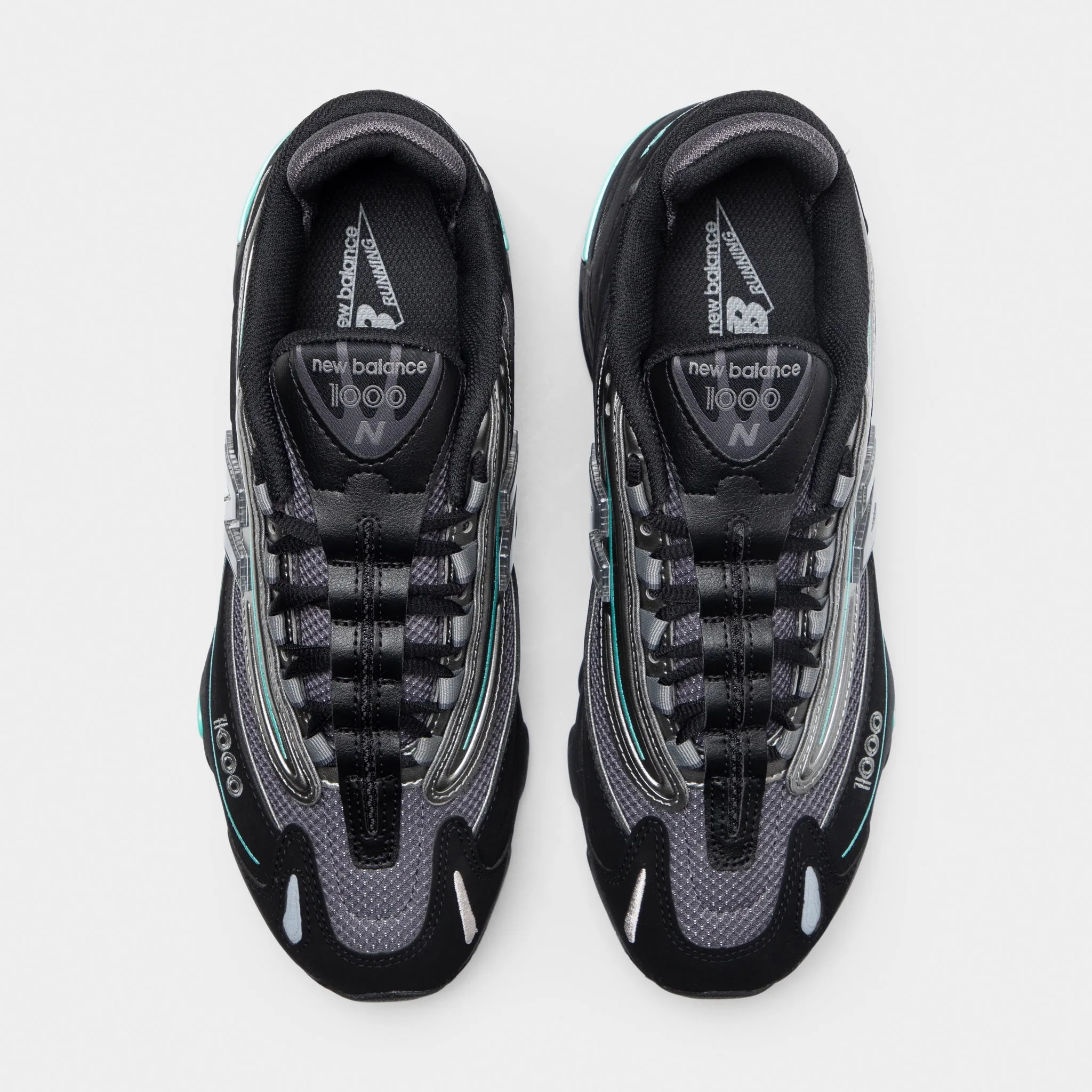 memorable - running track and field shoes New Balance M1000 Black / Teal