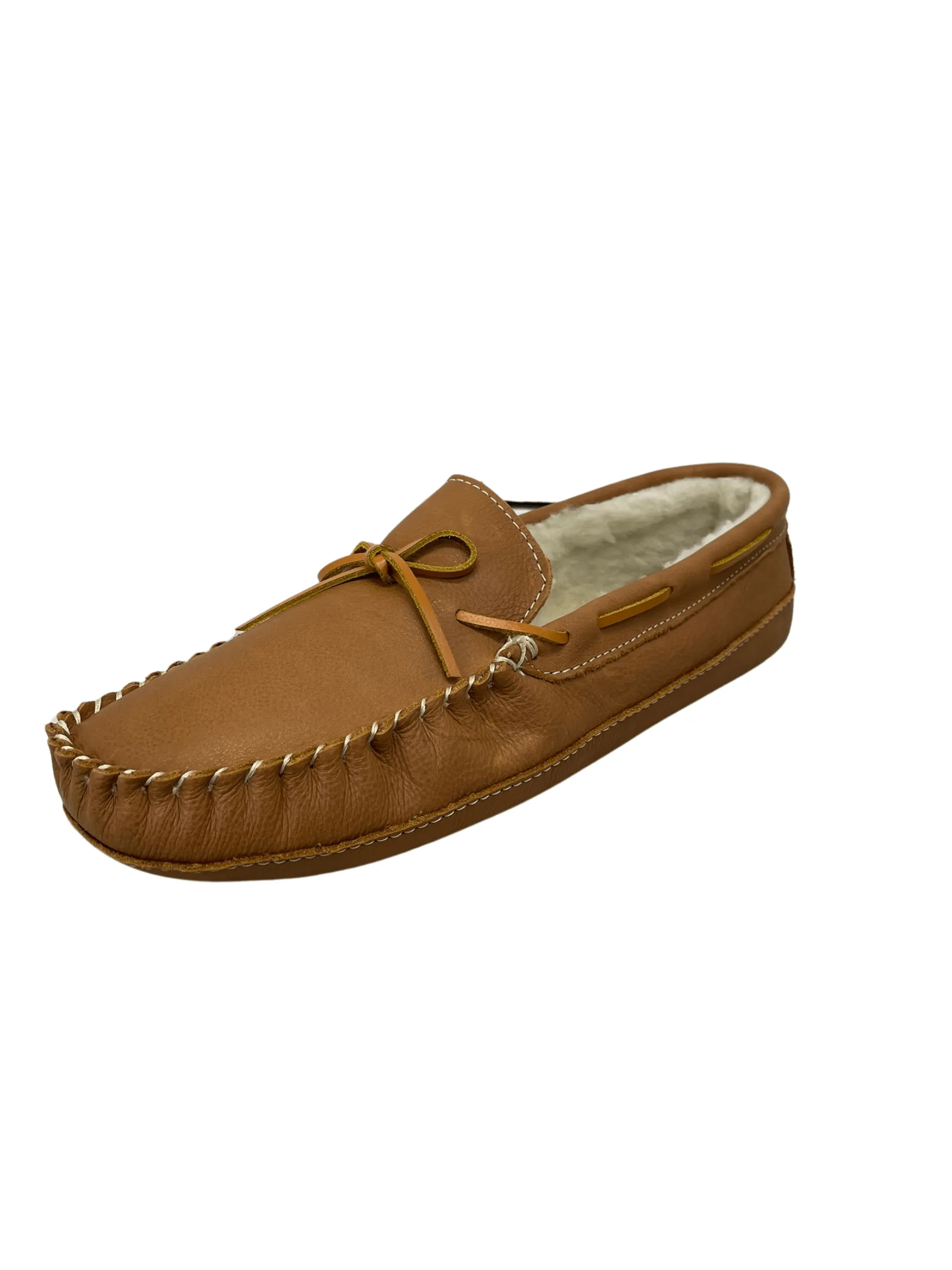 Leather Moccasins Osprey 1346 00 M Tan Strong Build