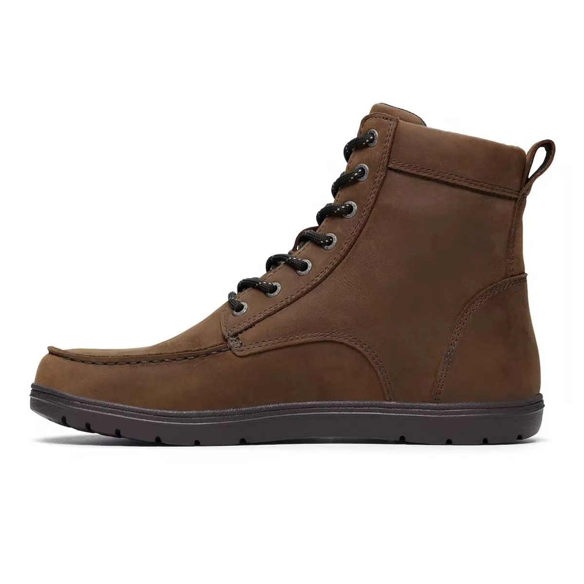 Street Style Lems Unisex Boulder Boot Brown Oiled Waterproof
