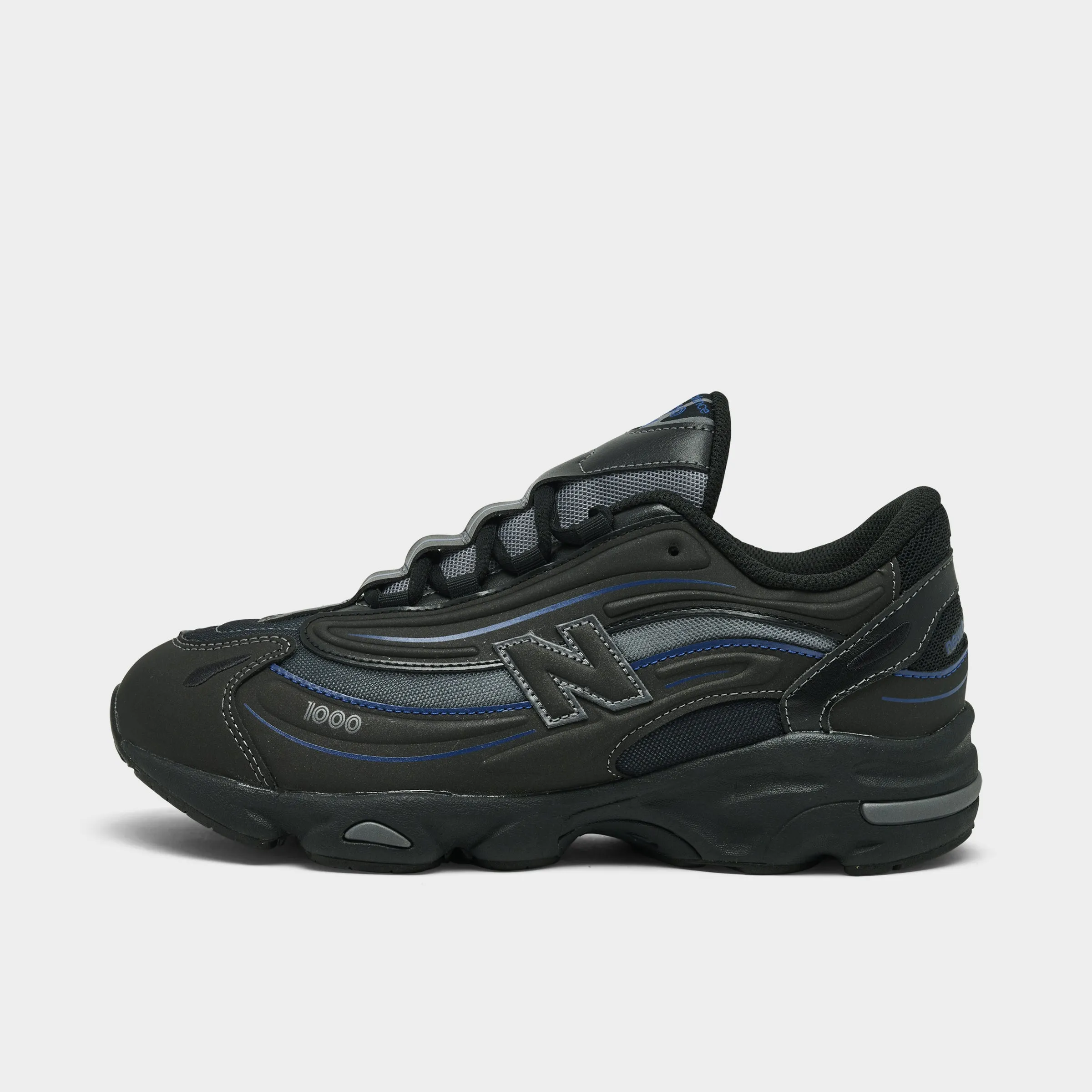 Comfort Shock New Balance Juniors' 1000 Black / Galaxy Blue