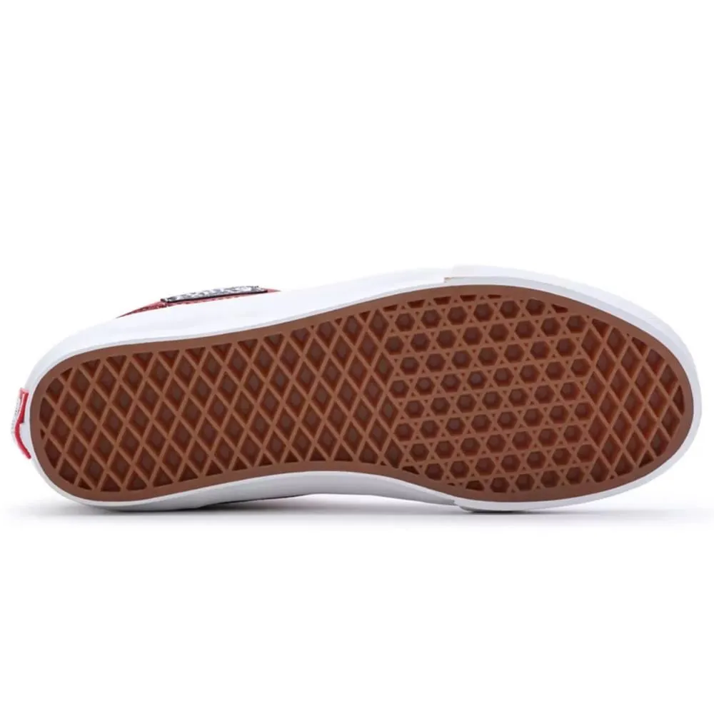 Vans Skate Half Cab '92 Pig Suede - Brick Refined Style Flex Step