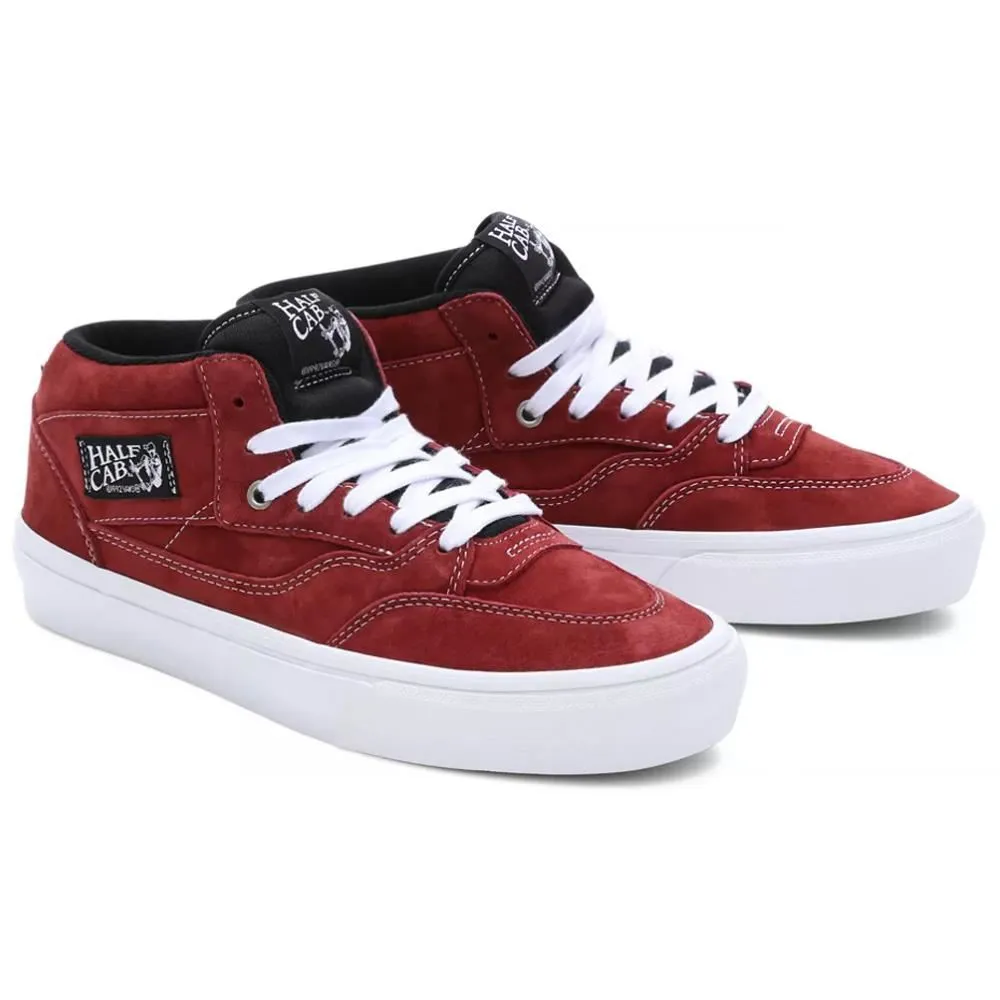 Vans Skate Half Cab '92 Pig Suede - Brick Comfort Linings