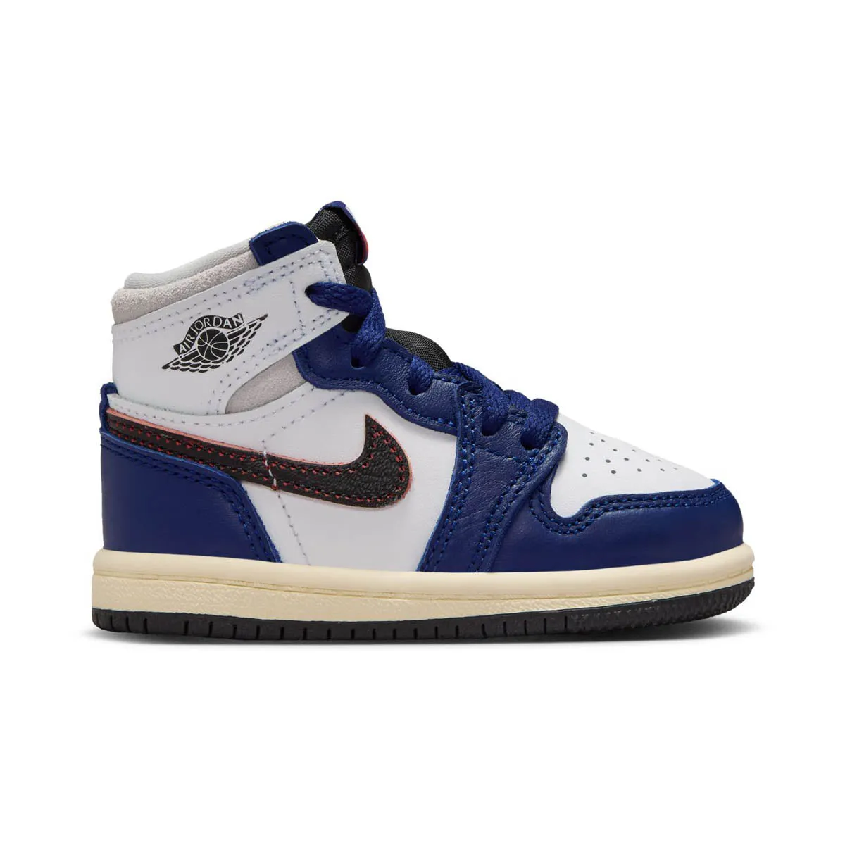 Jordan 1 Retro High OG 'Rare Air Deep Royal Blue' Baby/Toddler Shoes Comfort Run Snow Grip