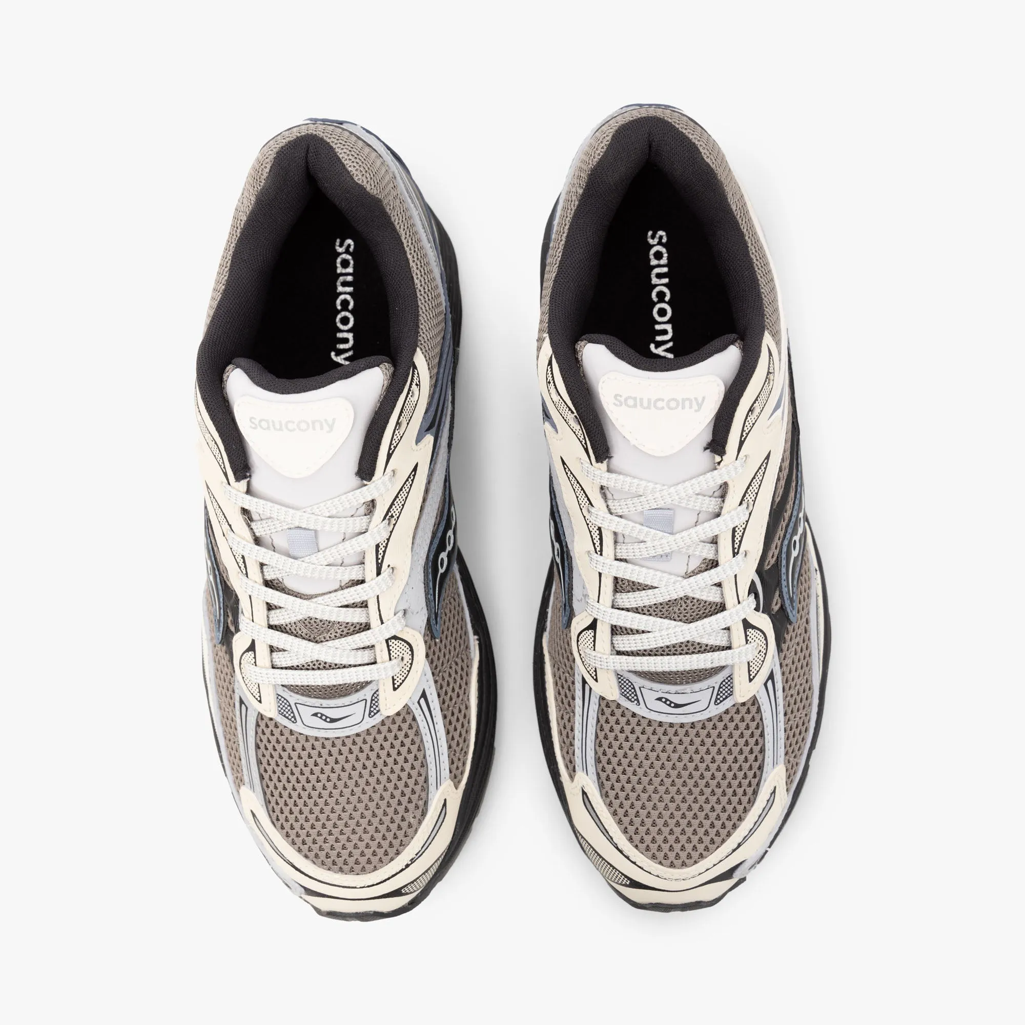 formal - looking running shoes Saucony ProGrid Omni 9 Gravel / Caviar