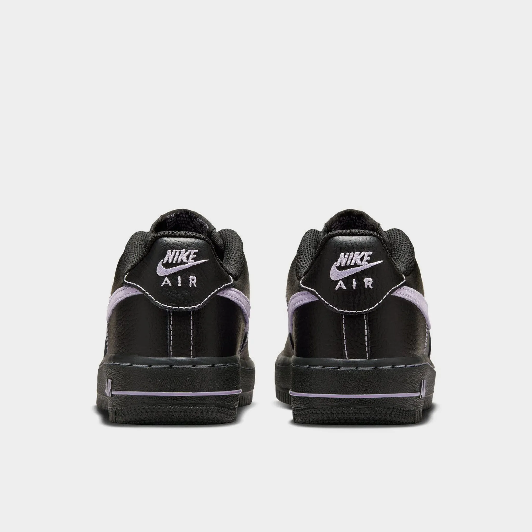 race - day running shoes Nike Air Force 1 LV8 GS Black / Hydrangeas