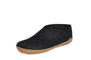 waterproof Glerups Slippers: Shoe, Charcoal, Honey Rubber AR-02-00