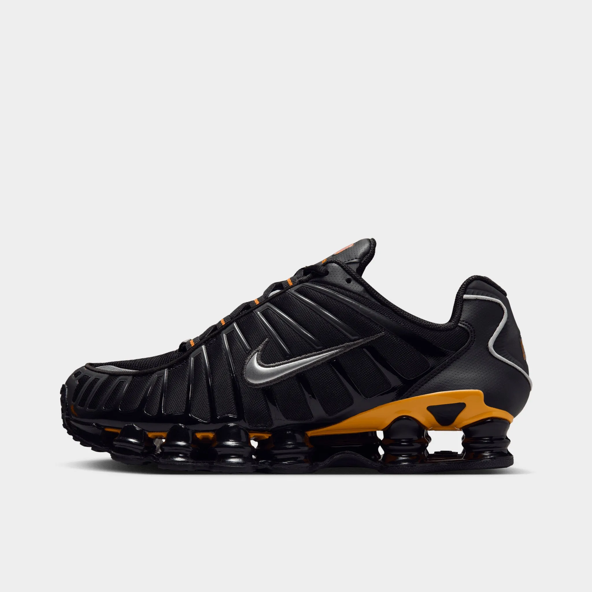 Nike Shox TL Black / Metallic Silver - Varsity Maize neutral support shoe cleaner