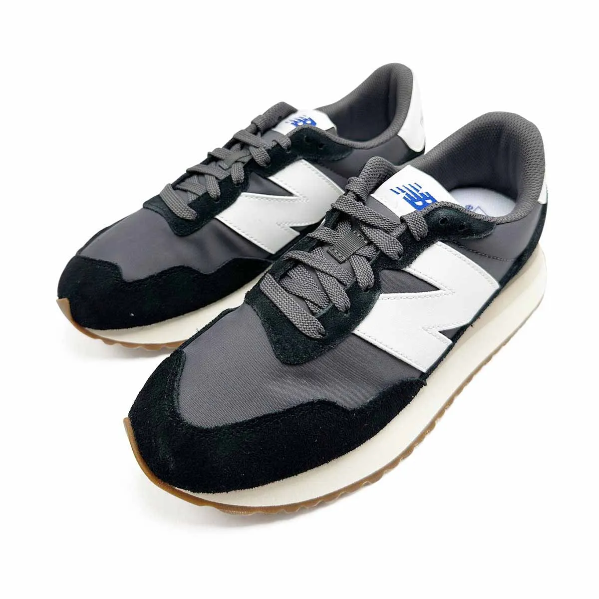 New Balance 237 'Grey Black Bubblegum' Men's Shoes Comfortable ankle support streamlined - feature shoes