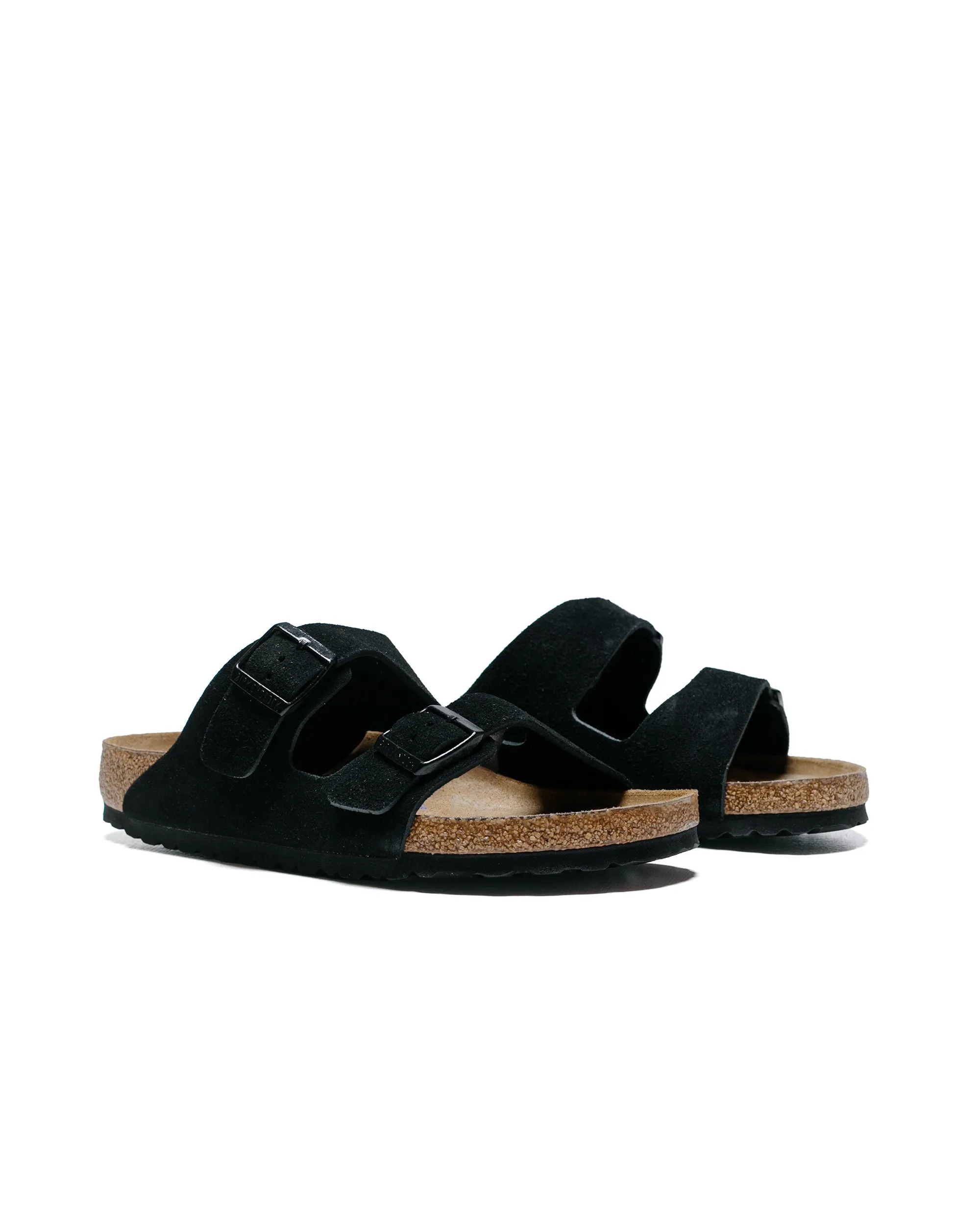 closed - toe least outdoor Birkenstock Arizona Black Suede