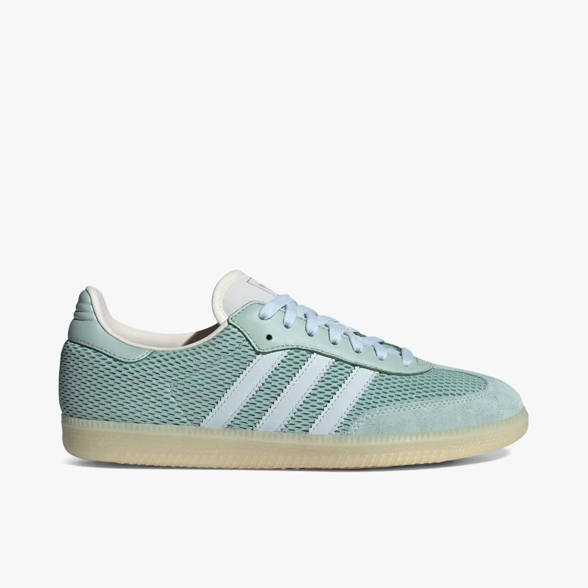adidas Originals Samba OG Hazy Green / Sky Tint - Off White Heat Relief Quick Drying Liner