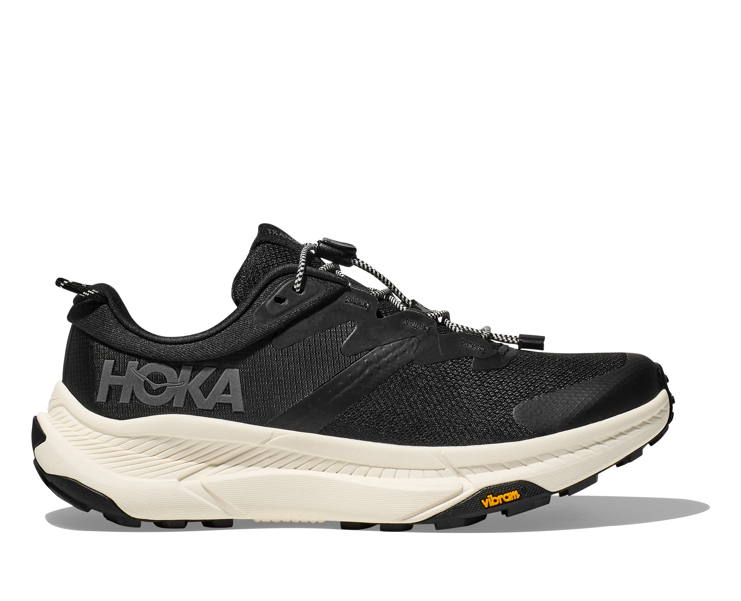 Hill Route Mountain Support HOKA TRANSPORT BLACK/WHITE WOMEN'S MEDIUM