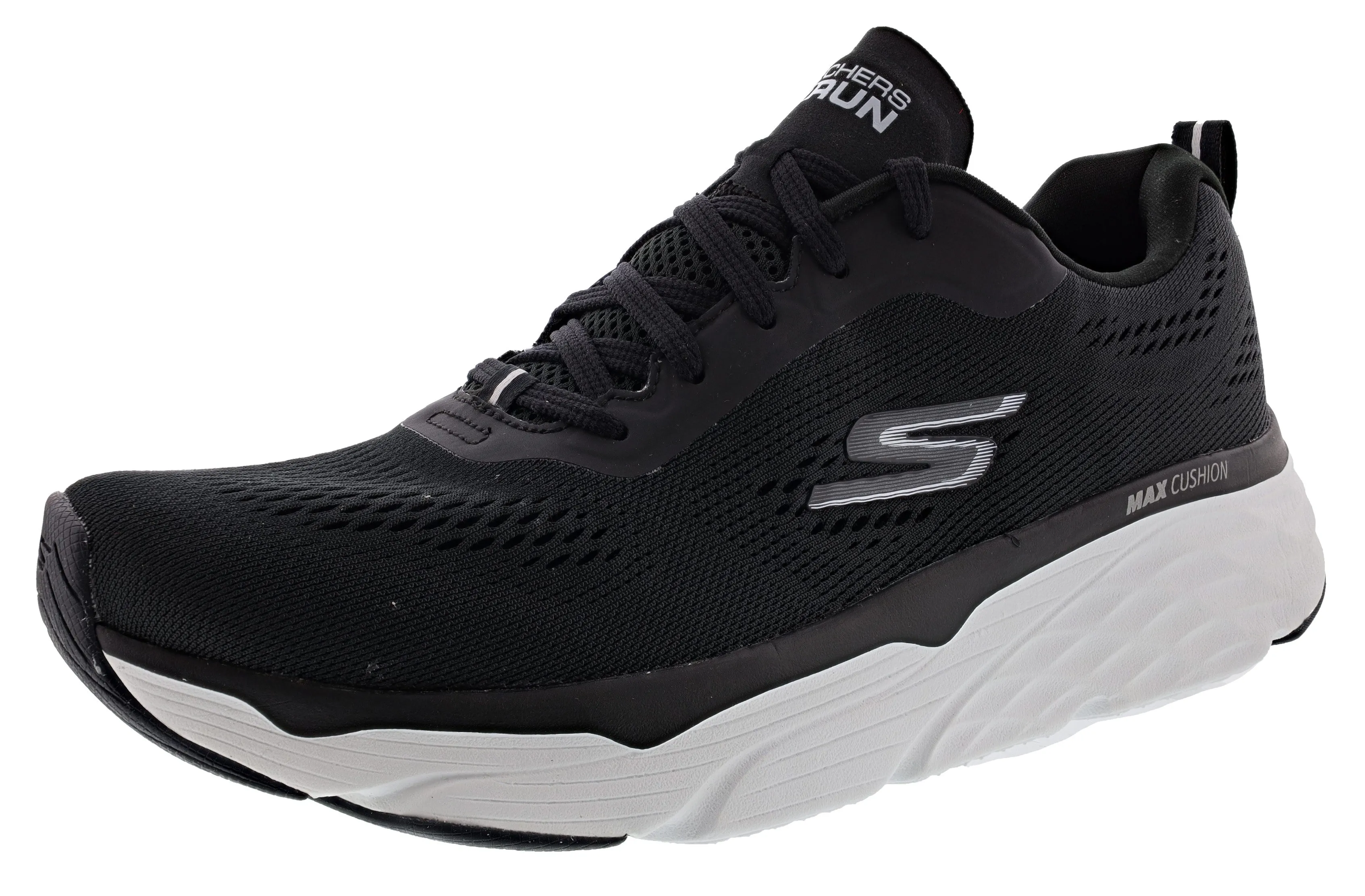 endurance training running shoes Foot - Friendly Skechers Men's Max Cushioning Elite Terminus Lace-Up Running Shoes