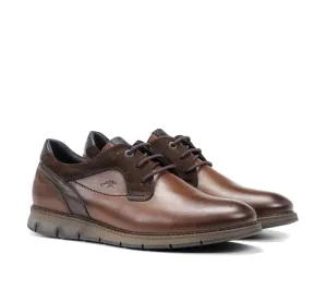 Mens Fluchos Kiro in Camel Dapper Oxfords Simple Fit Style