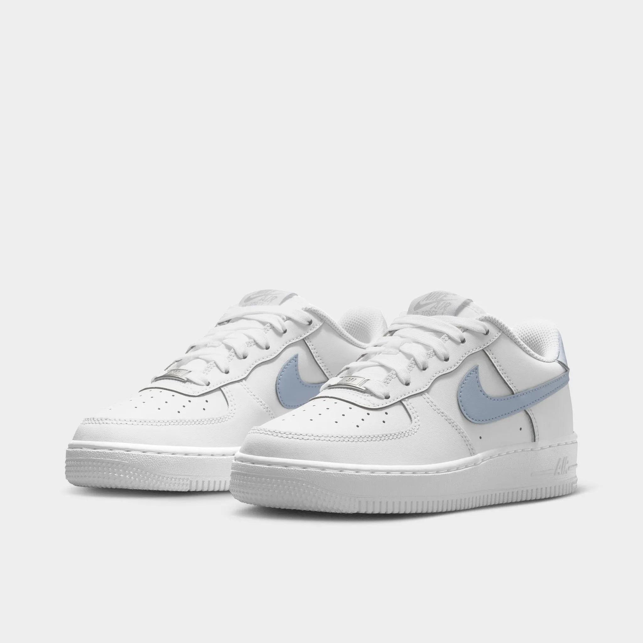 Nike Air Force 1 GS White / Ghost Hyperlock Heel Counter Flex Support Design