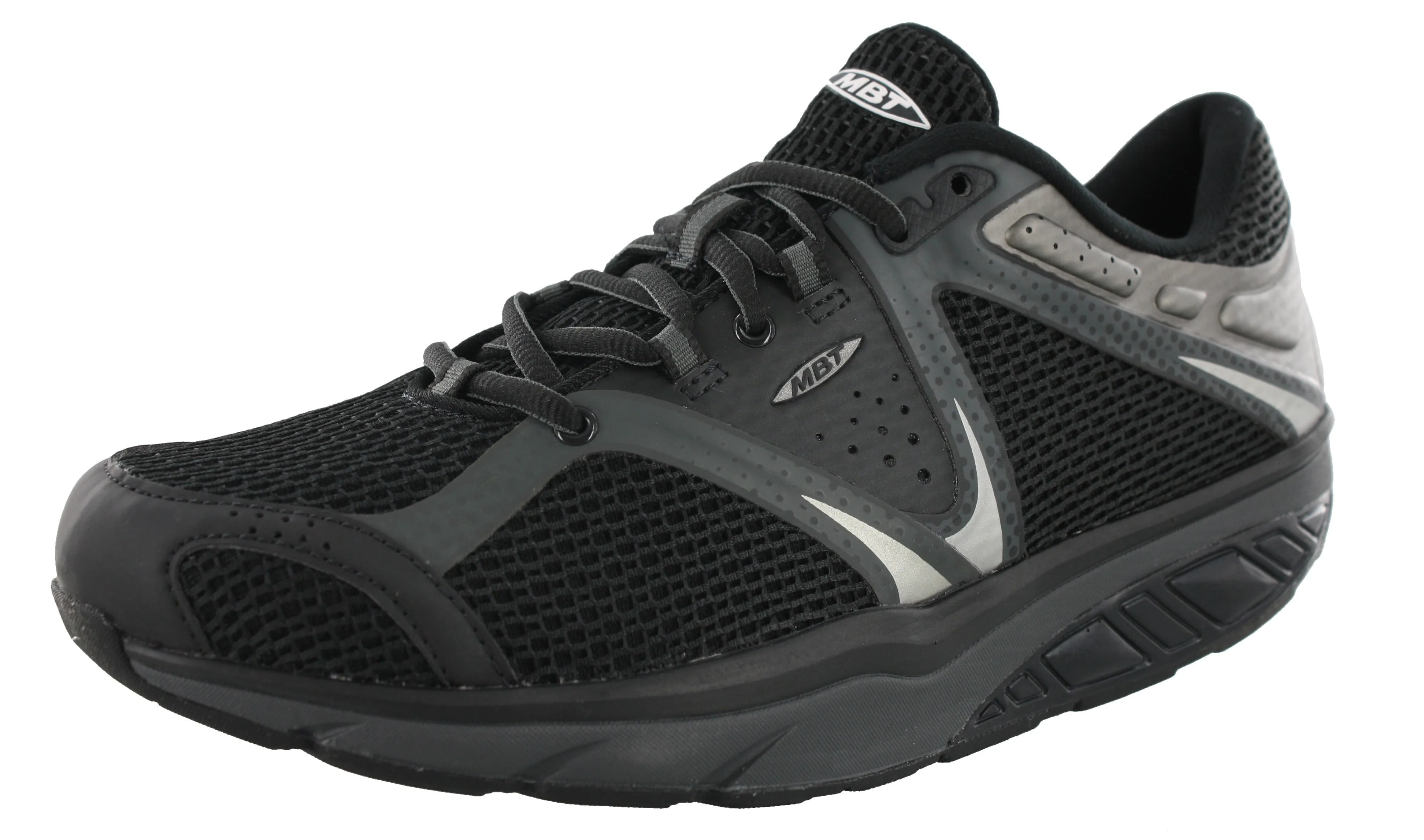 high - tech materials MBT  Simba 6 Rocker Bottom Recovery Trail Walking Shoes Men