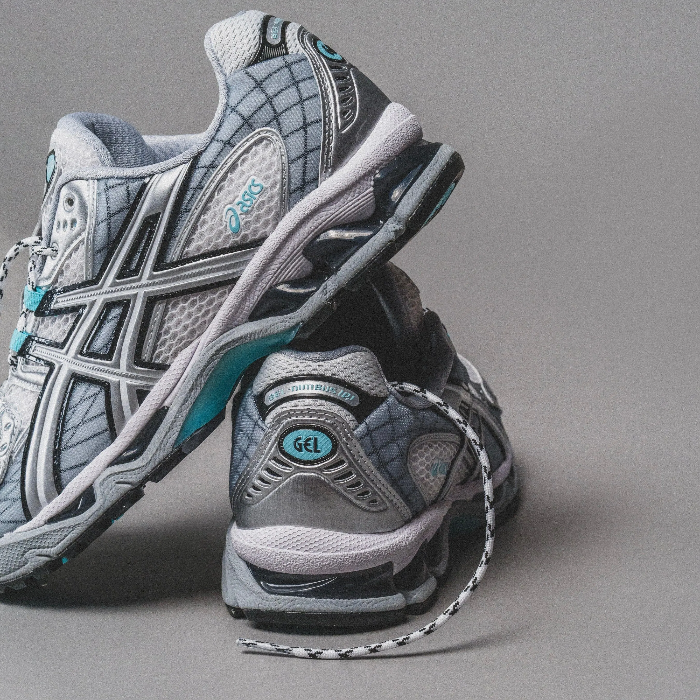 Thermal Regulation Fabric MENS ASICS | GEL-NIMBUS 10.1 (WHITE/PIEDMONT GREY)