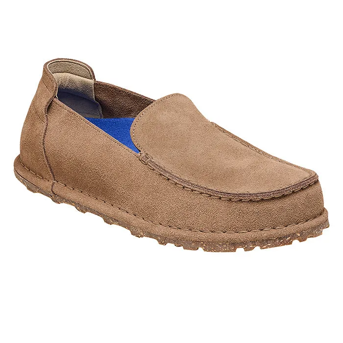 Mens Birkenstock Utti in Taupe Slip   On