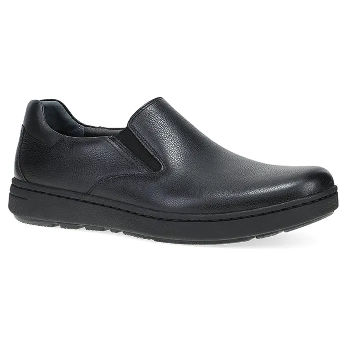 Mens Dansko Thomas in Black Practical Casual Fit Grippy Outsole