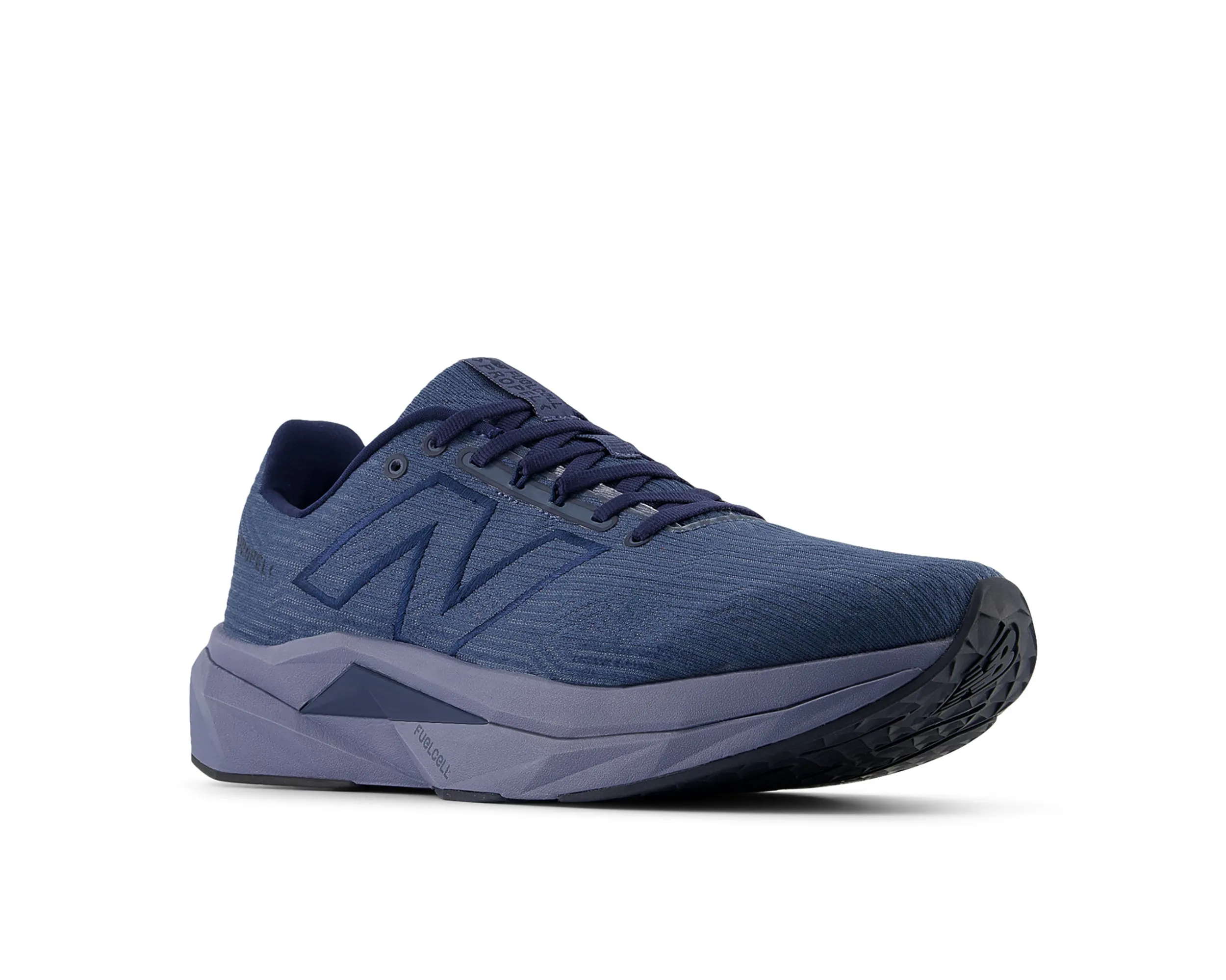 Men`s FuelCell Propel v5 running on a clay track shoes light shoes