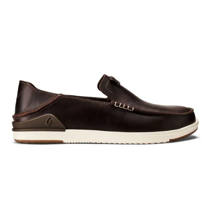 Mens Olukai Kakaha in Dark Java/Dark Java Sole Free Toe Fit