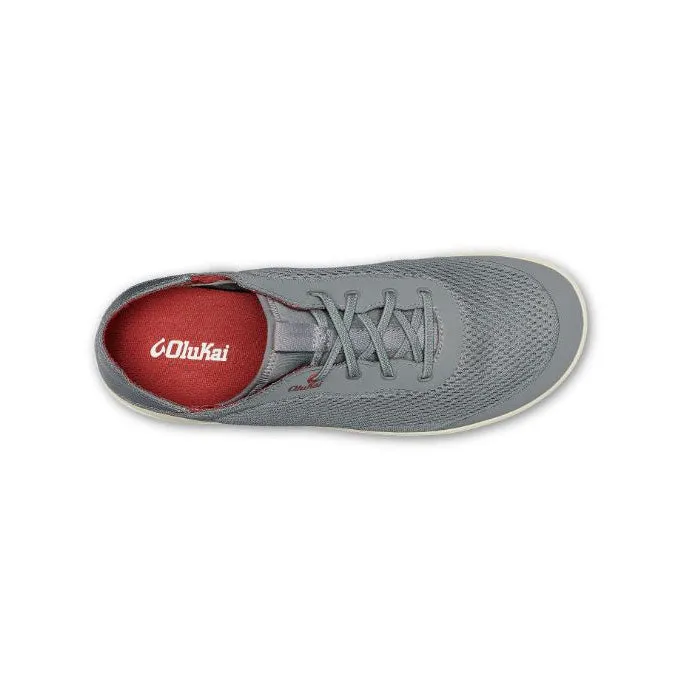 Mens Olukai Moku Pae in Poi/Red Ochre Sleek Comfort