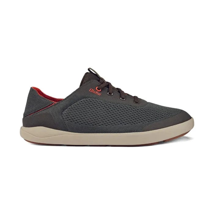 Flexible Sole Mens Olukai Moku Pae Island Salt/Koi