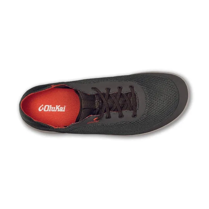 Flexible Cushioning Supportive sole Mens Olukai Moku Pae Island Salt/Koi