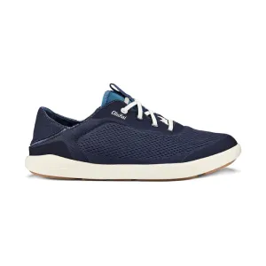 Mens Olukai Moku Pae Trench Blue/Off White Timeless Style