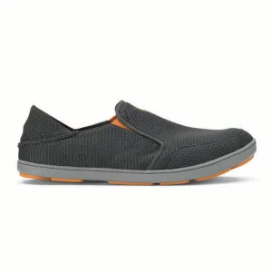 Mens Olukai Nohea Mesh in Dark Shadow/Wild Dove Driving Comfort Smart Padding
