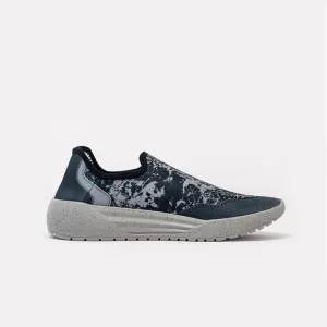 Relaxed All-day Wear Faux Leather Mens Psudo Dune Sport in Night Sky