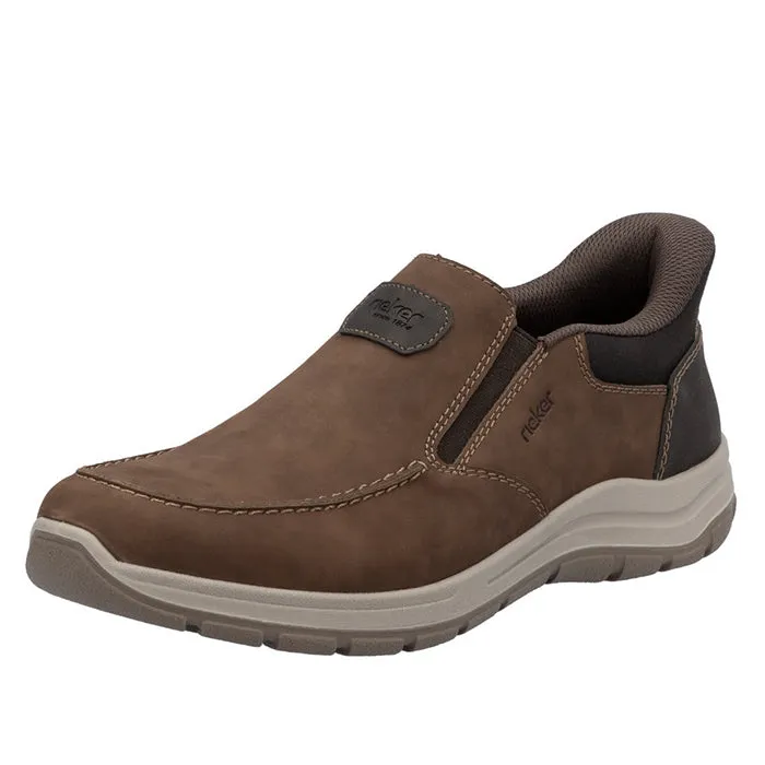 Mens Rieker Todd 55 in Brown/Moro/Braun Daily Pace Classic Design