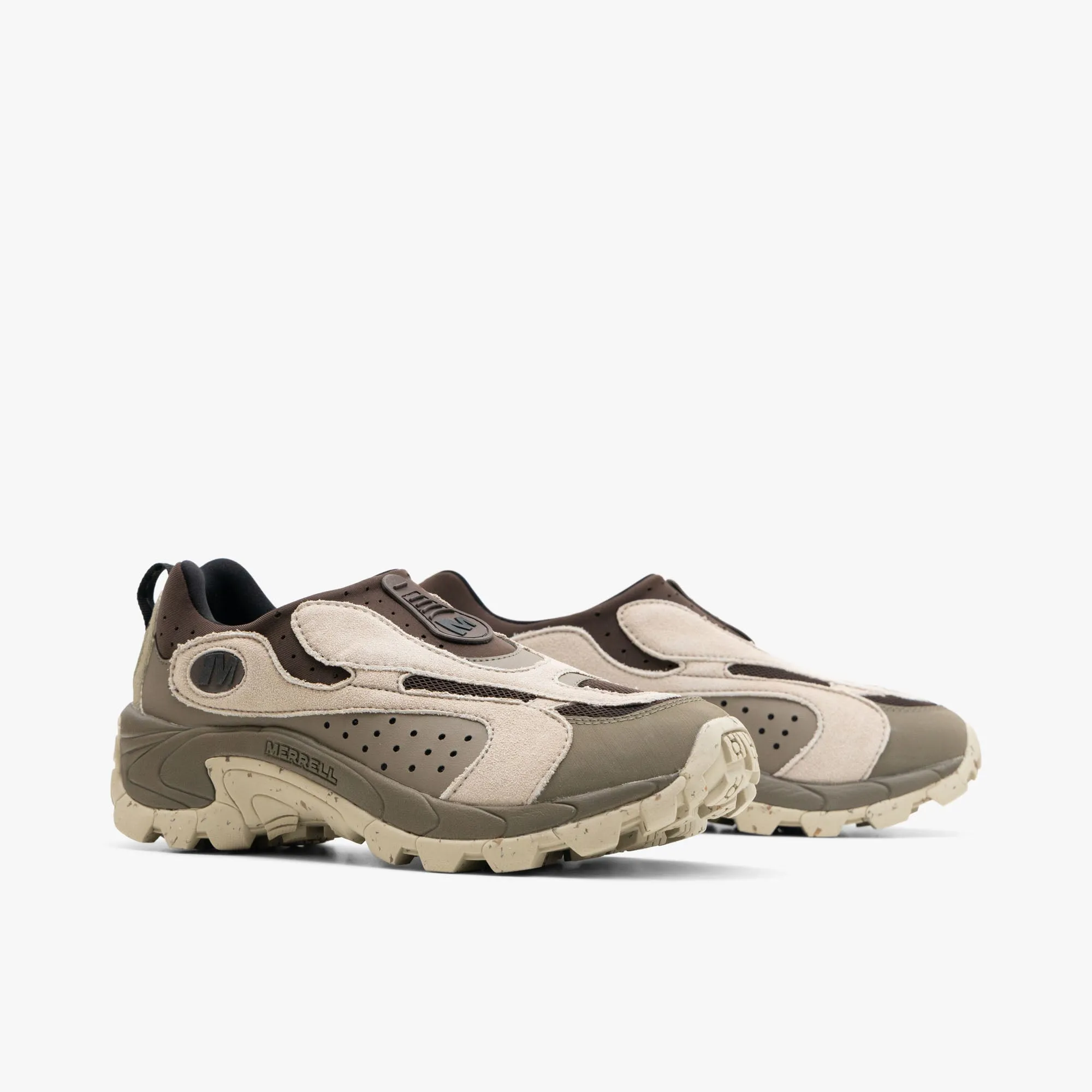 Soft Footbed Sneaker Retailers Merrell Moc Speed Streak Evo 1TRL Silt / Coffee