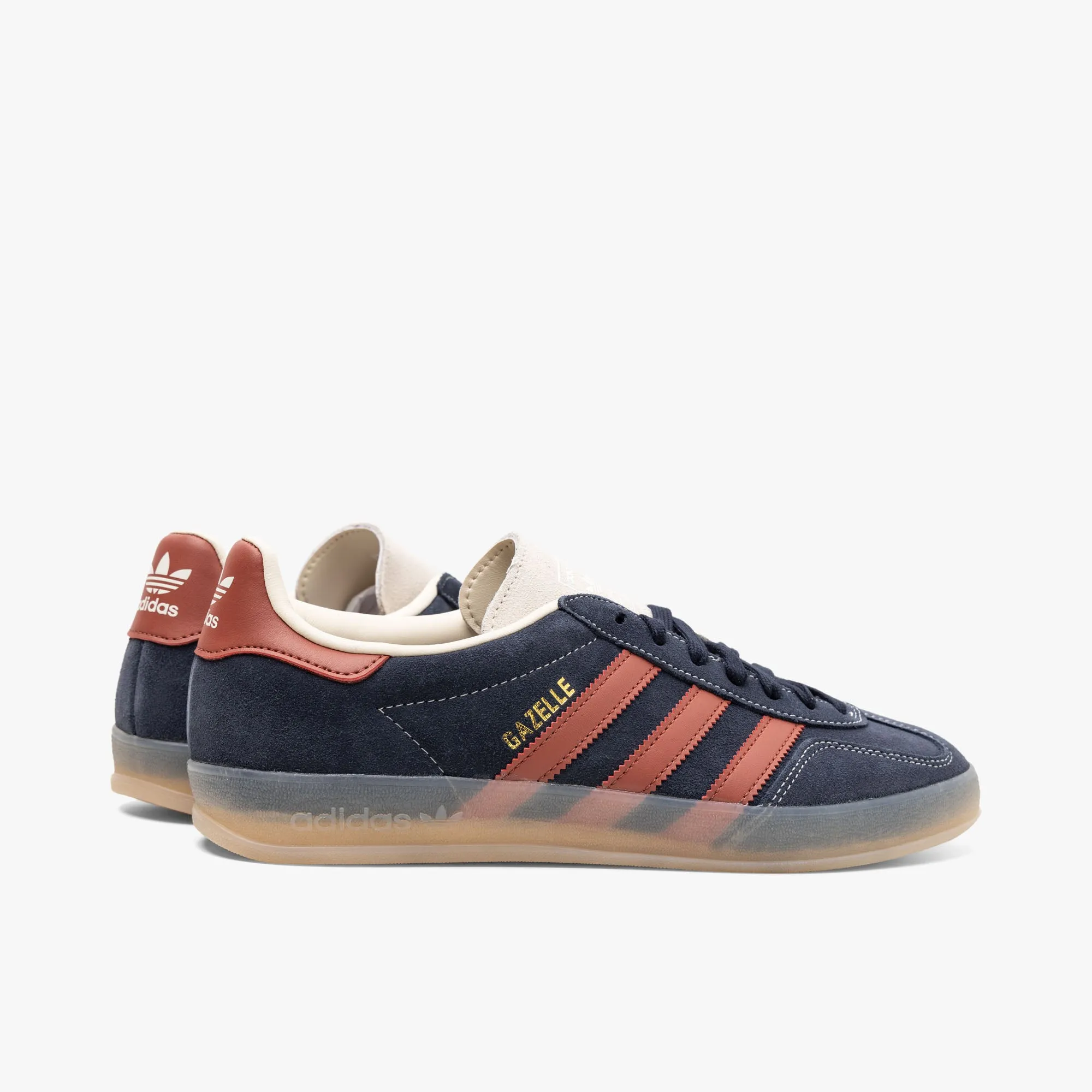 adidas Originals Gazelle Indoor Legend Ink / Preloved Ruby - Wonder White Anti Fatigue Footbeds All Base