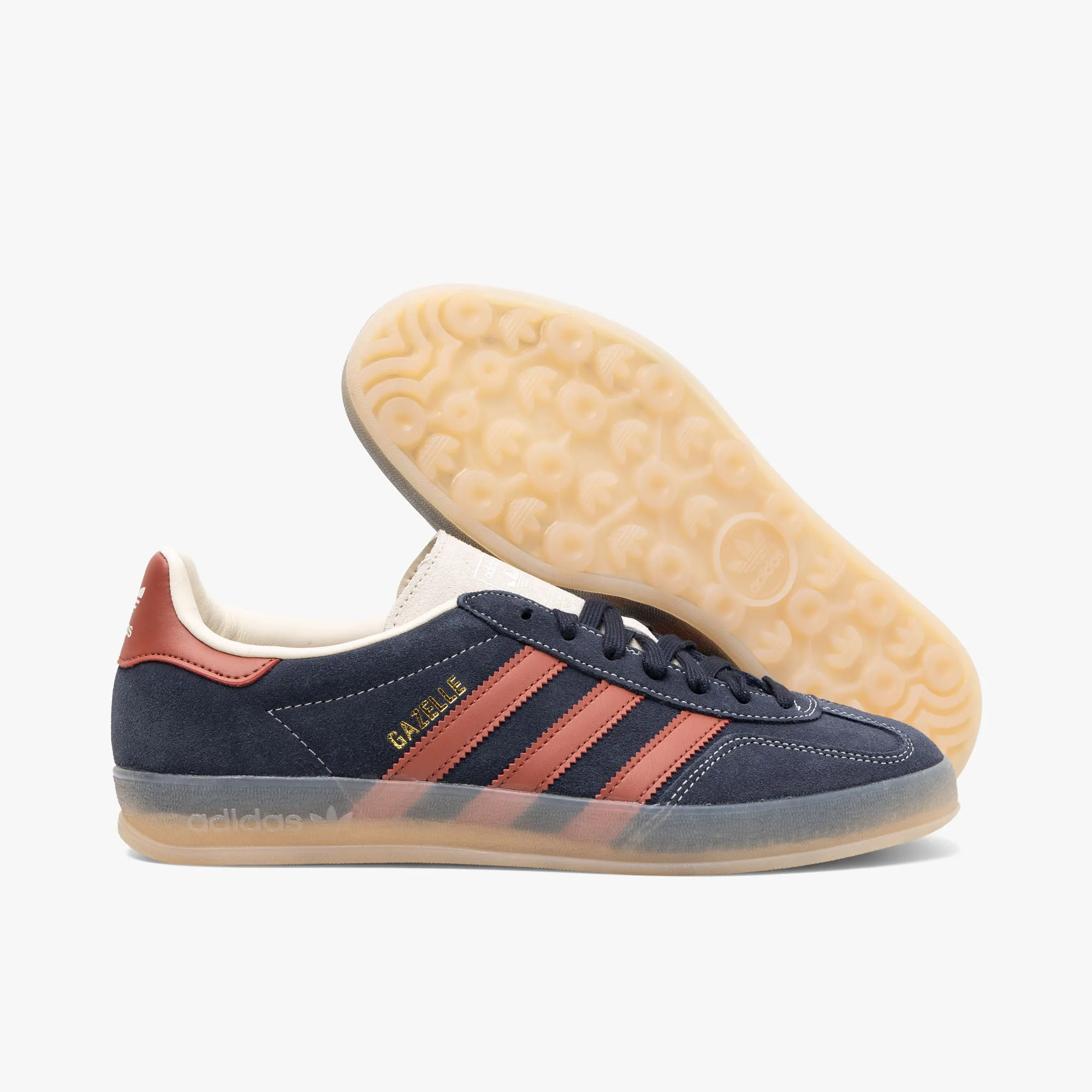 City Mood Simple Form adidas Originals Gazelle Indoor Legend Ink / Preloved Ruby - Wonder White