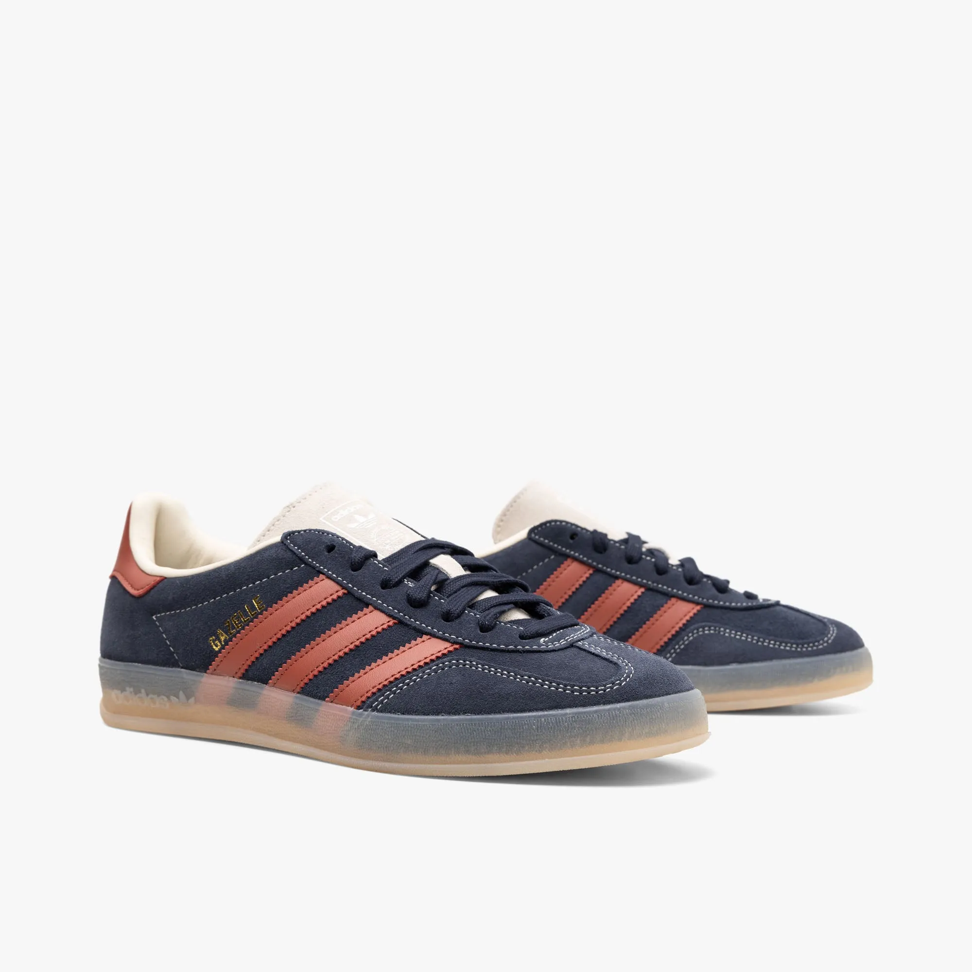 Indoor Comfort Smooth ride adidas Originals Gazelle Indoor Legend Ink / Preloved Ruby - Wonder White