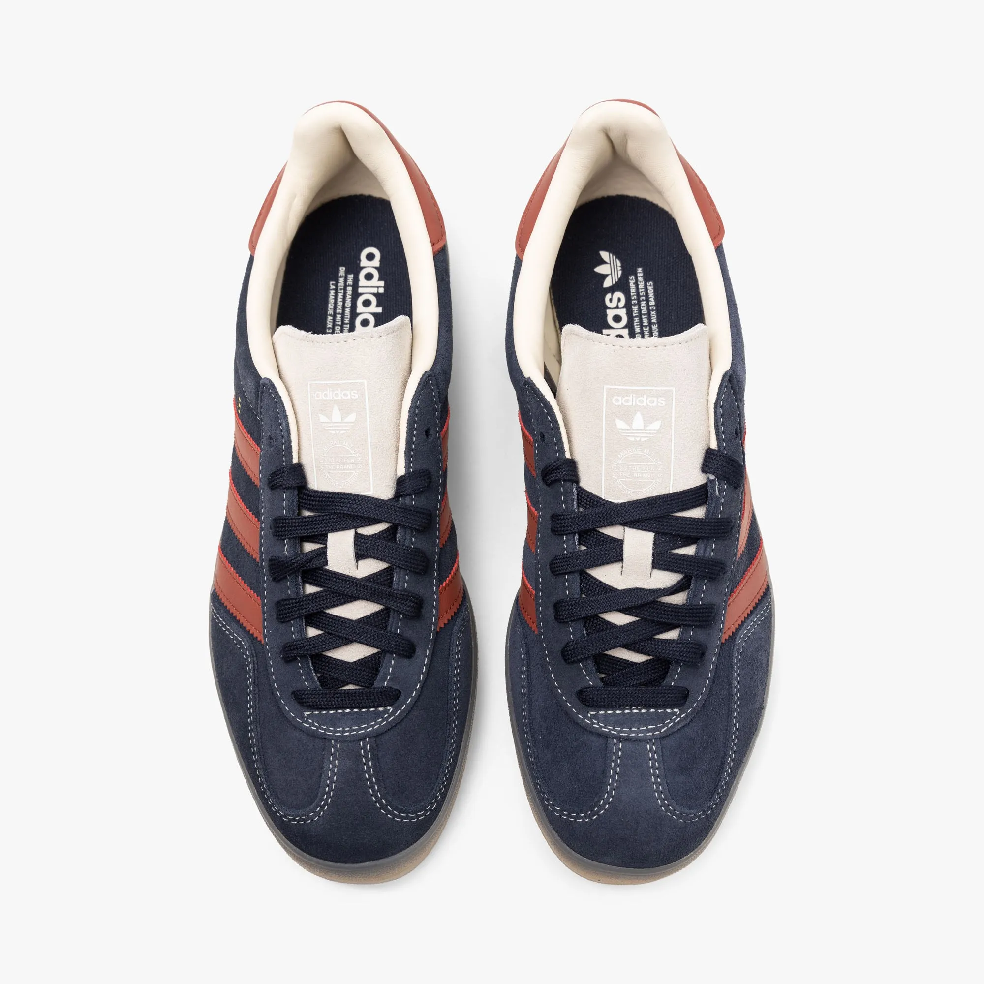 Breathable Zones Motion Ease adidas Originals Gazelle Indoor Legend Ink / Preloved Ruby - Wonder White