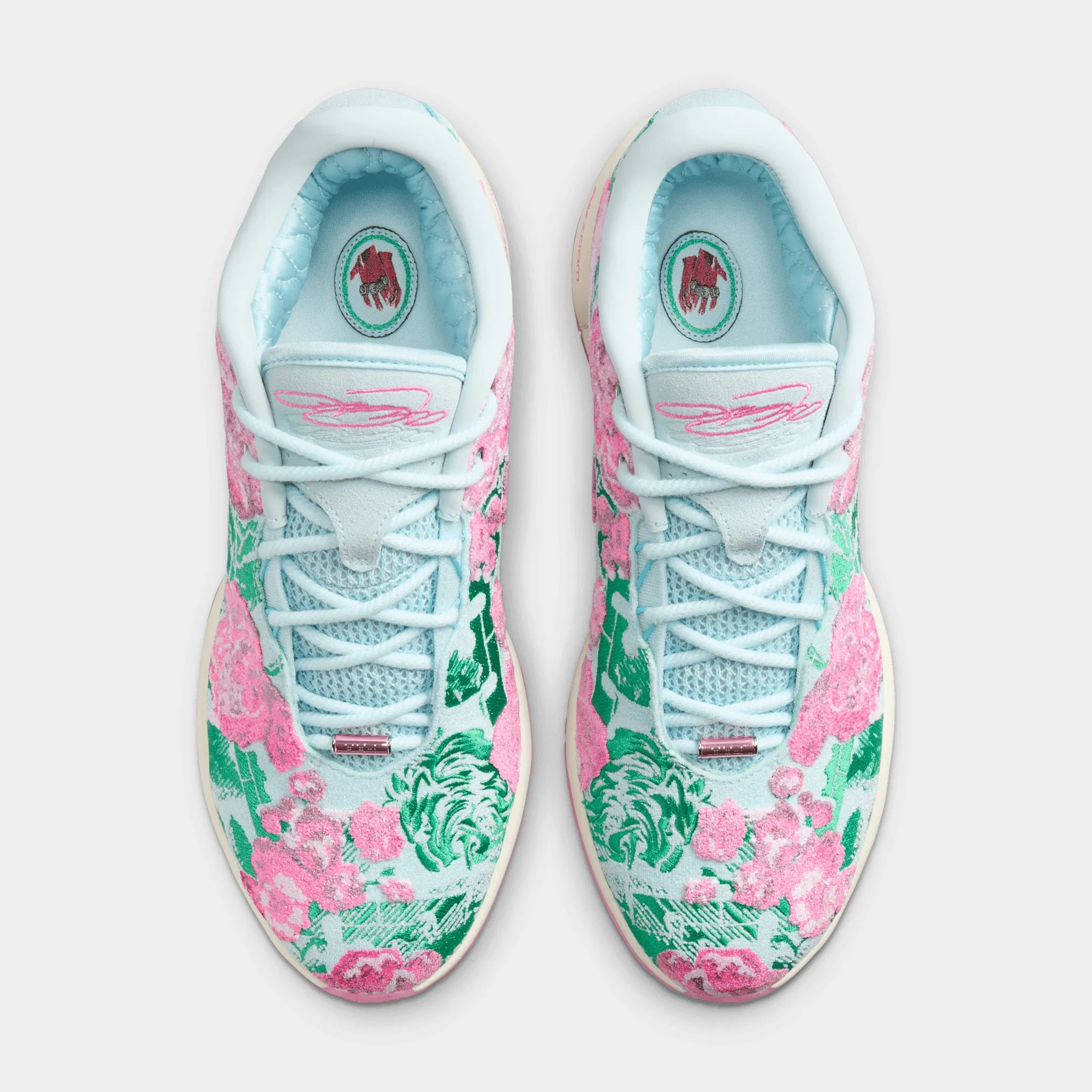 WellMade Nike Lebron XXI Premium Glacier Blue / Coconut Milk - Stadium Green