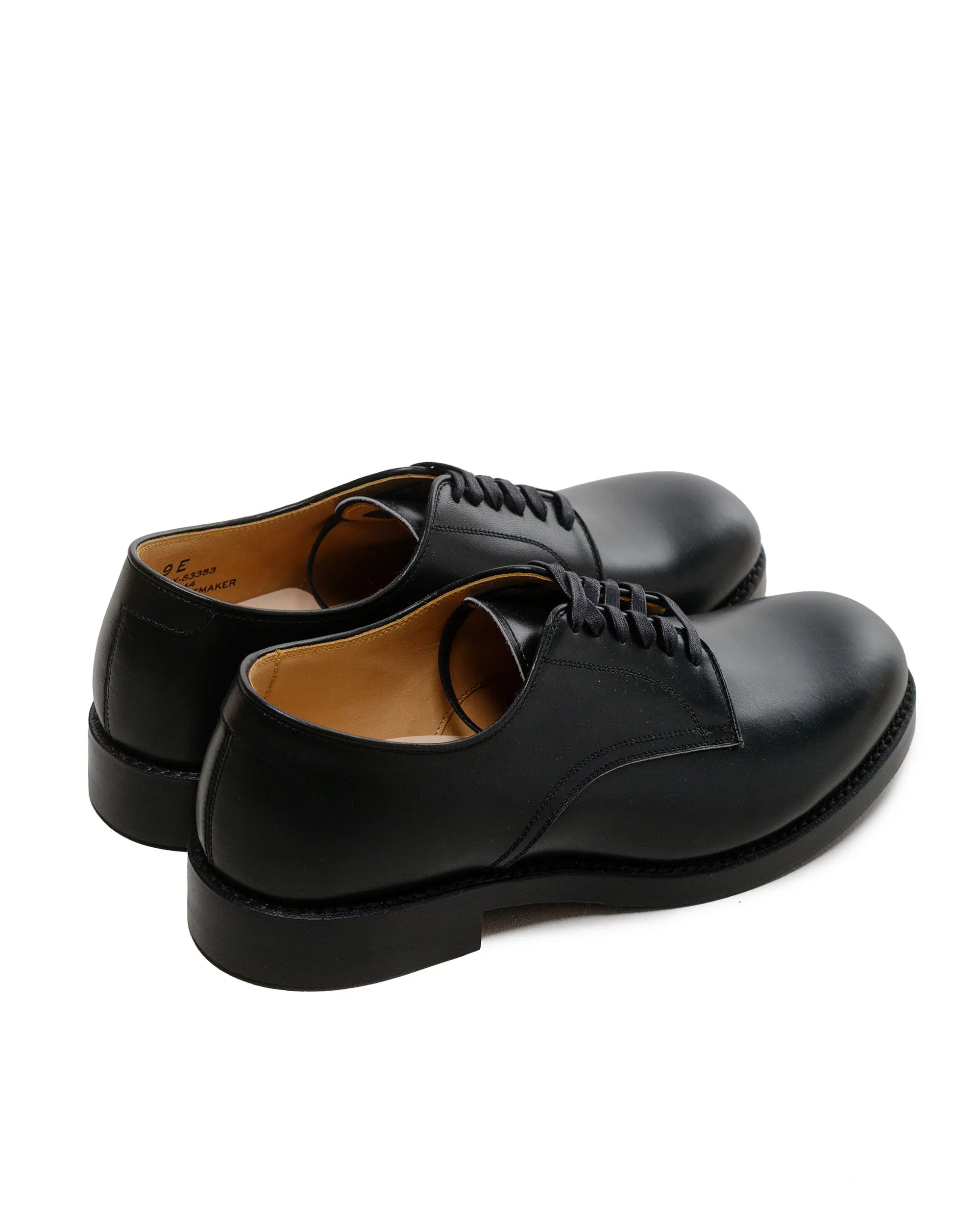 John Lofgren Bootmaker USN Low Quarter Shoes French Calfskin Black daily - use