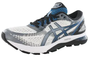 ASICS Men Walking Trail Cushioned Running Shoes Gel Nimbus 21 endurance - focused shoes Toe Cap