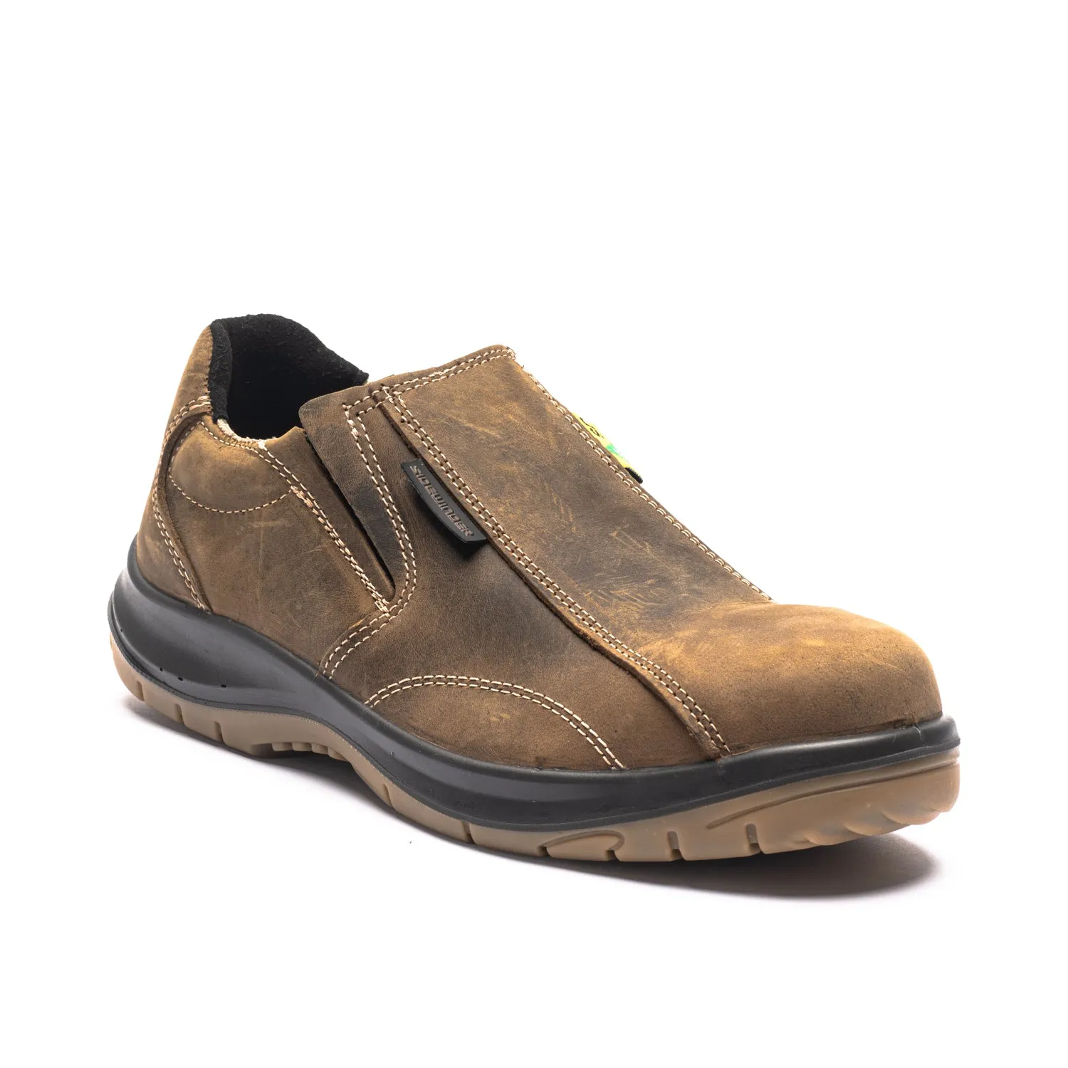 Glide Men's Composite Toe Slip On Oxford Safety Shoes 463 Effortless Style