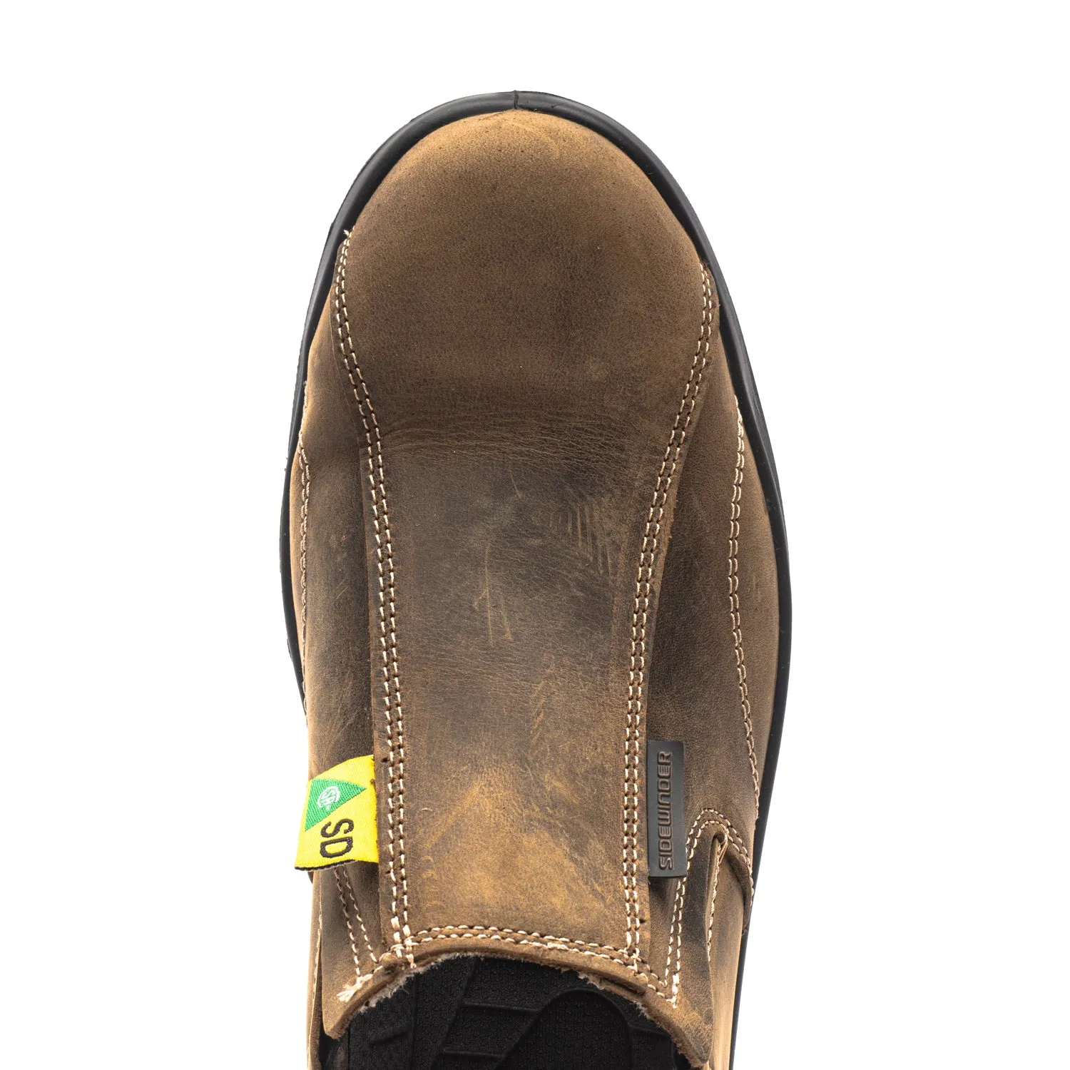 Glide Men's Composite Toe Slip On Oxford Safety Shoes 463 Flight Mode