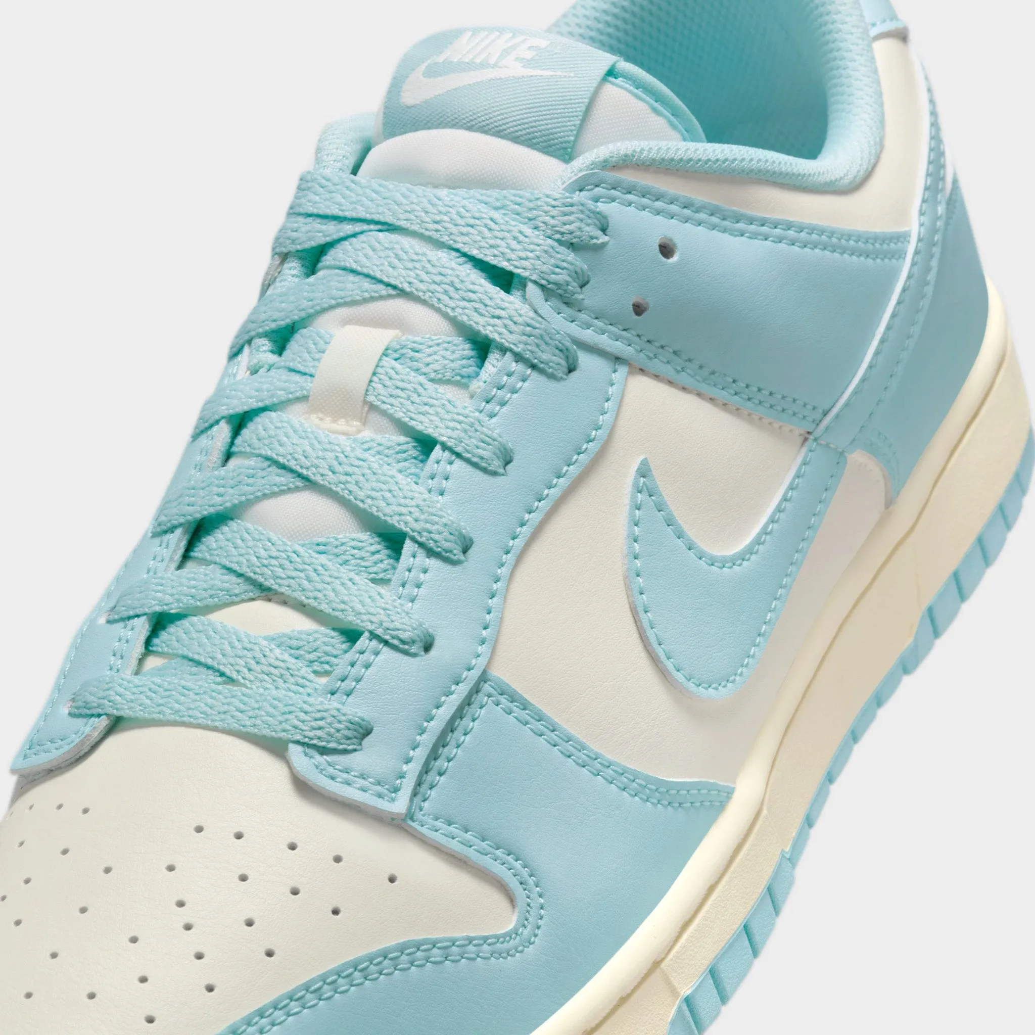 Nike Dunk Low Retro Pale Ivory / Glacier Blue Flex Fit Quick Turnover